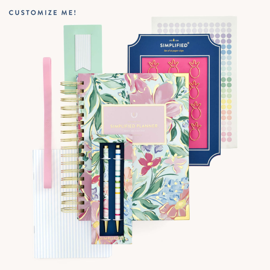 the Ultimate Simplified Planner Bundle featuring best-selling Simplified Planner accessories